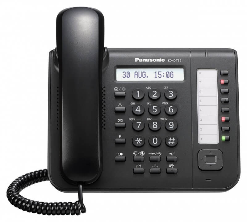 Panasonic NS700 Business Telephone System with 5 Handsets Headset Store